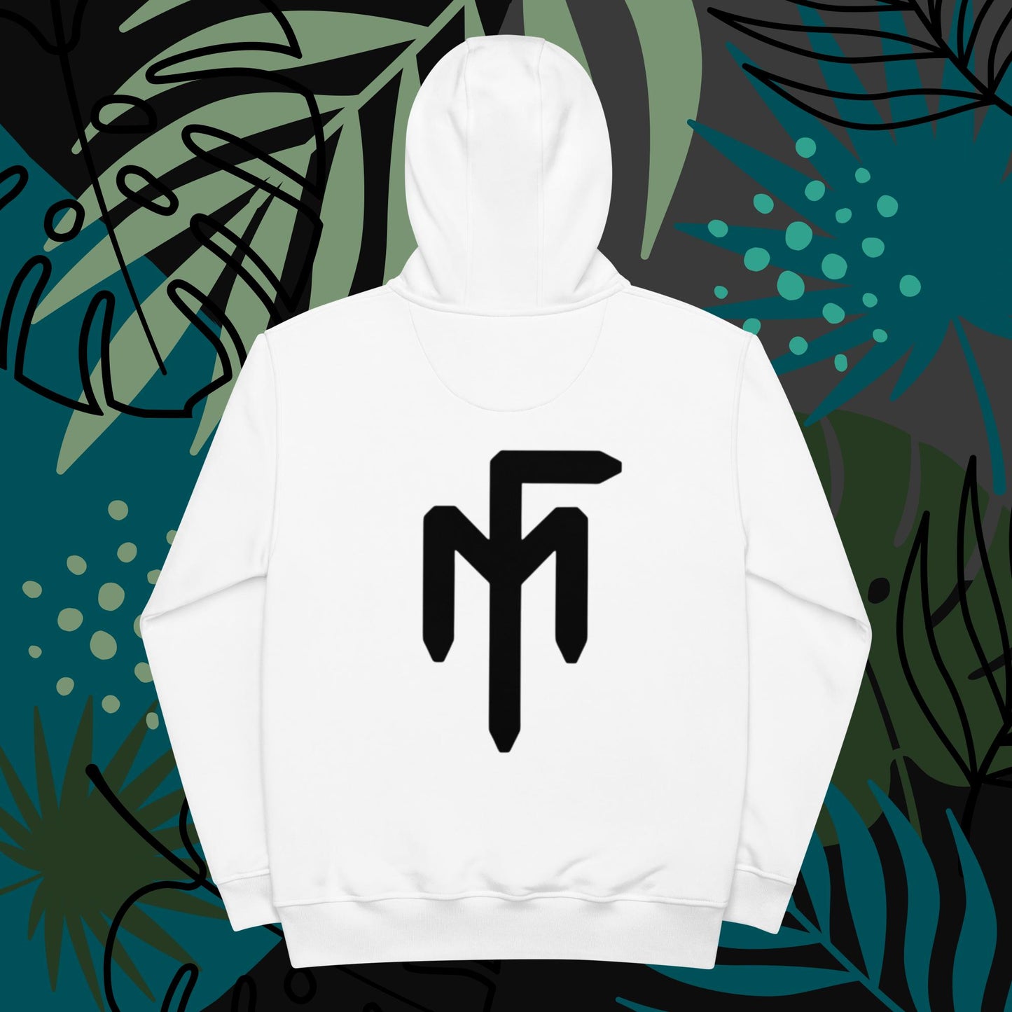 "GOD//MF, MF, GOLD WAVE" HOODIE